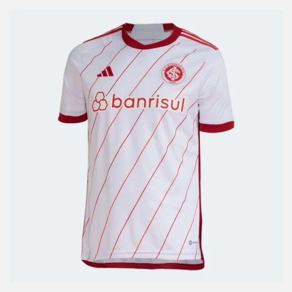 CAMISA ADIDAS INTERNACIONAL OFICIAL II 2023/24 TORCEDOR MASCULINA - Branco/vermelho