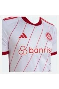 CAMISA ADIDAS INTERNACIONAL OFICIAL II 2023/24 TORCEDOR MASCULINA - Branco/vermelho