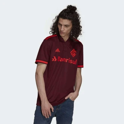 CAMISA ADIDAS INTERNACIONAL OFICIAL III 2021 - Bordo/vermelho CAMISA ADIDAS INTERNACIONAL OFICIAL III 2021 - Bordo/vermelho