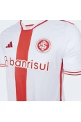 CAMISA ADIDAS INTERNALCIONAL OFICIAL II 2024/25 TORCEDOR MASCULINA - Branco/vermelho