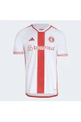CAMISA ADIDAS INTERNALCIONAL OFICIAL II 2024/25 TORCEDOR MASCULINA - Branco/vermelho