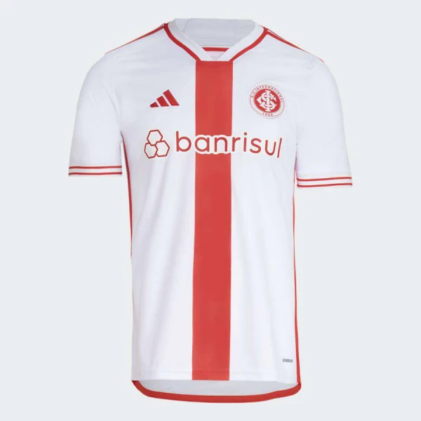 CAMISA ADIDAS INTERNALCIONAL OFICIAL II 2024/25 TORCEDOR MASCULINA - Branco/vermelho