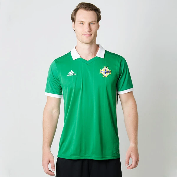 CAMISA ADIDAS IRLANDA OFICIAL 1 2018 SEM NÚMERO - Verde CAMISA ADIDAS IRLANDA OFICIAL 1 2018 SEM NÚMERO - Verde