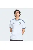 CAMISA ADIDAS ITALIA TORCEDOR II 26 MASCULINA - Branco/azul CAMISA ADIDAS ITALIA TORCEDOR II 26 MASCULINA - Branco/azul
