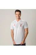 CAMISA ADIDAS JAPÃO OFICIAL 2 2018 SEM NÚMERO - Cinza/branco CAMISA ADIDAS JAPÃO OFICIAL 2 2018 SEM NÚMERO - Cinza/branco
