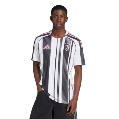 CAMISA ADIDAS JUVENTUS I 2025/26 MASCULINA - Branco/preto