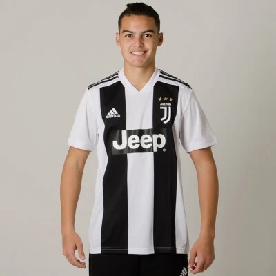 CAMISA ADIDAS JUVENTUS OFICIAL 1 2018/19 SEM NÚMERO - Branco/preto CAMISA ADIDAS JUVENTUS OFICIAL 1 2018/19 SEM NÚMERO - Branco/preto