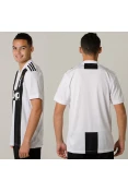 CAMISA ADIDAS JUVENTUS OFICIAL 1 2018/19 SEM NÚMERO - Branco/preto CAMISA ADIDAS JUVENTUS OFICIAL 1 2018/19 SEM NÚMERO - Branco/preto