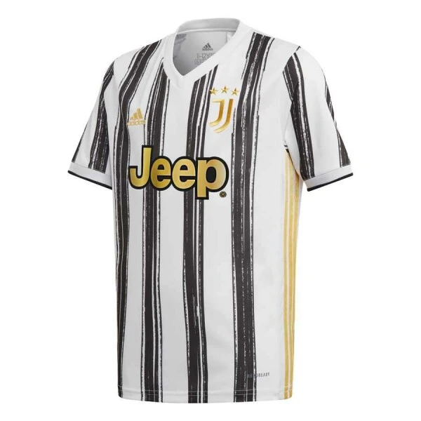 CAMISA ADIDAS JUVENTUS OFICIAL I 2020/21 S/N INFANTIL - Branco/preto CAMISA ADIDAS JUVENTUS OFICIAL I 2020/21 S/N INFANTIL - Branco/preto