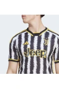 CAMISA ADIDAS JUVENTUS OFICIAL I 23/24 TORCEDOR - Branco/preto