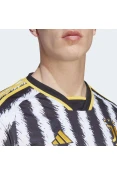 CAMISA ADIDAS JUVENTUS OFICIAL I 23/24 TORCEDOR - Branco/preto