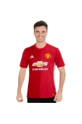 CAMISA ADIDAS MANCHESTER UNITED OFICIAL 1 2016/17 SEM NÚMERO - Vermelho/branco CAMISA ADIDAS MANCHESTER UNITED OFICIAL 1 2016/17 SEM NÚMERO - Vermelho/branco