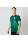 CAMISA ADIDAS MÉXICO OFICIAL 1 2018 SEM NÚMERO - Verde/branco CAMISA ADIDAS MÉXICO OFICIAL 1 2018 SEM NÚMERO - Verde/branco