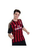 CAMISA ADIDAS MILAN OFICIAL 1 2013 SEM NUMERO - Vermelho/preto CAMISA ADIDAS MILAN OFICIAL 1 2013 SEM NUMERO - Vermelho/preto