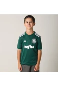 CAMISA ADIDAS PALMEIRAS OFICIAL 1 2018 SEM NÚMERO INFANTIL - Verde/branco CAMISA ADIDAS PALMEIRAS OFICIAL 1 2018 SEM NÚMERO INFANTIL - Verde/branco