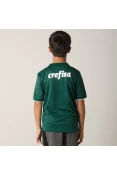 CAMISA ADIDAS PALMEIRAS OFICIAL 1 2018 SEM NÚMERO INFANTIL - Verde/branco CAMISA ADIDAS PALMEIRAS OFICIAL 1 2018 SEM NÚMERO INFANTIL - Verde/branco