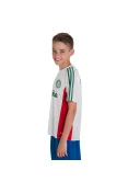 CAMISA ADIDAS PALMEIRAS OFICIAL 2 2015 SEM NÚMERO INFANTIL - Bege/verde