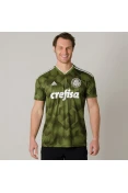 CAMISA ADIDAS PALMEIRAS OFICIAL 3 2018 SEM NÚMERO - Verde/branco CAMISA ADIDAS PALMEIRAS OFICIAL 3 2018 SEM NÚMERO - Verde/branco