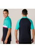 CAMISA ADIDAS POLO COLORBLOCK CLUB MASCULINA - Verde/marinho