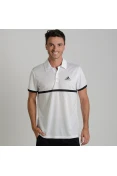 CAMISA ADIDAS POLO COURT MASCULINA - Branco/preto