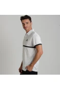 CAMISA ADIDAS POLO COURT MASCULINA - Branco/preto