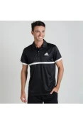 CAMISA ADIDAS POLO COURT MASCULINA - Preto/branco