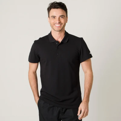 CAMISA ADIDAS POLO ESS BASE ESSENTIALS MASCULINA - Preto
