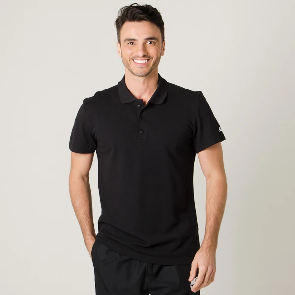 CAMISA ADIDAS POLO ESS BASE ESSENTIALS MASCULINA - Preto