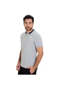 CAMISA ADIDAS POLO ESS MASCULINA - Cinza/marinho