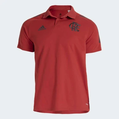 CAMISA ADIDAS POLO FLAMENGO TACRED MASCULINO - Vermelho