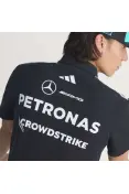 CAMISA ADIDAS POLO MERCEDES AMG F1 TEAM MASCULINA - Preto