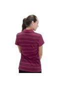 CAMISA ADIDAS POLO STRIPED FEMININA - Pink