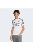 CAMISA ADIDAS REAL MADRID I 2025/26 INFANTIL - Branco/preto