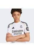 CAMISA ADIDAS REAL MADRID I 2025/26 INFANTIL - Branco/preto