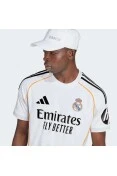 CAMISA ADIDAS REAL MADRID I 2025/26 MASCULINA - Branco/preto