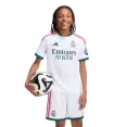 CAMISA ADIDAS REAL MADRID I 2026/27 TORCEDOR INFANTIL - Branco/verde CAMISA ADIDAS REAL MADRID I 2026/27 TORCEDOR INFANTIL - Branco/verde