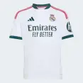 CAMISA ADIDAS REAL MADRID I 2026/27 TORCEDOR INFANTIL - Branco/verde CAMISA ADIDAS REAL MADRID I 2026/27 TORCEDOR INFANTIL - Branco/verde
