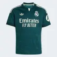 CAMISA ADIDAS REAL MADRID II 2026/27 INFANTIL - Verde/branco