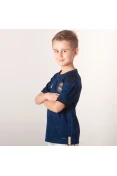CAMISA ADIDAS REAL MADRID OFICIAL 2 2019/20 SEM NÚMERO INFANTIL - Marinho/dourado CAMISA ADIDAS REAL MADRID OFICIAL 2 2019/20 SEM NÚMERO INFANTIL - Marinho/dourado