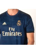 CAMISA ADIDAS REAL MADRID OFICIAL 2 2019/20 SEM NÚMERO - Marinho/dourado CAMISA ADIDAS REAL MADRID OFICIAL 2 2019/20 SEM NÚMERO - Marinho/dourado