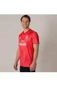 CAMISA ADIDAS REAL MADRID OFICIAL 3 2018/19 SEM NÚMERO - Vermelho CAMISA ADIDAS REAL MADRID OFICIAL 3 2018/19 SEM NÚMERO - Vermelho