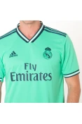 CAMISA ADIDAS REAL MADRID OFICIAL 3 2019/20 SEM NÚMERO - Verde/marinho CAMISA ADIDAS REAL MADRID OFICIAL 3 2019/20 SEM NÚMERO - Verde/marinho