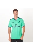 CAMISA ADIDAS REAL MADRID OFICIAL 3 2019/20 SEM NÚMERO - Verde/marinho CAMISA ADIDAS REAL MADRID OFICIAL 3 2019/20 SEM NÚMERO - Verde/marinho