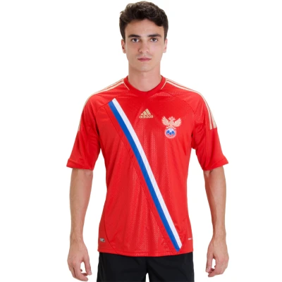CAMISA ADIDAS RUSSIA OFICIAL 1 2012 SEM NUMERO - Vermelho CAMISA ADIDAS RUSSIA OFICIAL 1 2012 SEM NUMERO - Vermelho