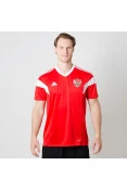 CAMISA ADIDAS RÚSSIA OFICIAL 1 2018 SEM NÚMERO - Vermelho/branco CAMISA ADIDAS RÚSSIA OFICIAL 1 2018 SEM NÚMERO - Vermelho/branco