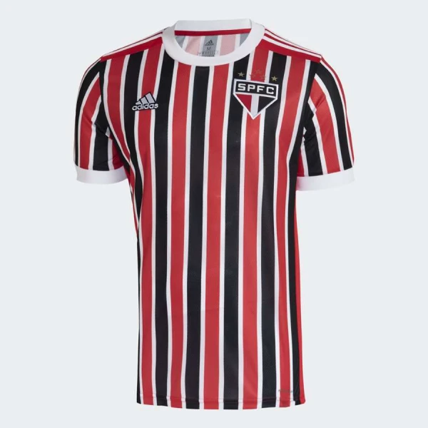 CAMISA ADIDAS SAO PAULO FC 21/22 MASCULINA - Vermelho/preto CAMISA ADIDAS SAO PAULO FC 21/22 MASCULINA - Vermelho/preto