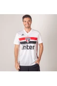 CAMISA ADIDAS SÃO PAULO OFICIAL 1 2019 SEM NÚMERO - Branco/vermelho CAMISA ADIDAS SÃO PAULO OFICIAL 1 2019 SEM NÚMERO - Branco/vermelho