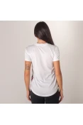 CAMISA ADIDAS SÃO PAULO OFICIAL 1 2019 SEM NÚMERO FEMININA - Branco/vermelho