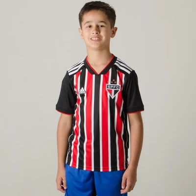 CAMISA ADIDAS SÃO PAULO OFICIAL 2 2018 SEM NÚMERO INFANTIL CAMISA ADIDAS SÃO PAULO OFICIAL 2 2018 SEM NÚMERO INFANTIL
