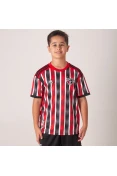 CAMISA ADIDAS SÃO PAULO OFICIAL 2 2019/20 SEM NÚMERO INFANTIL - Vermelho/preto CAMISA ADIDAS SÃO PAULO OFICIAL 2 2019/20 SEM NÚMERO INFANTIL - Vermelho/preto